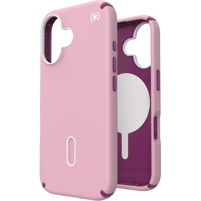Speck Speck Presidio2 Pro + ClickLock voor Apple iPhone 16 - Wednesday Pink