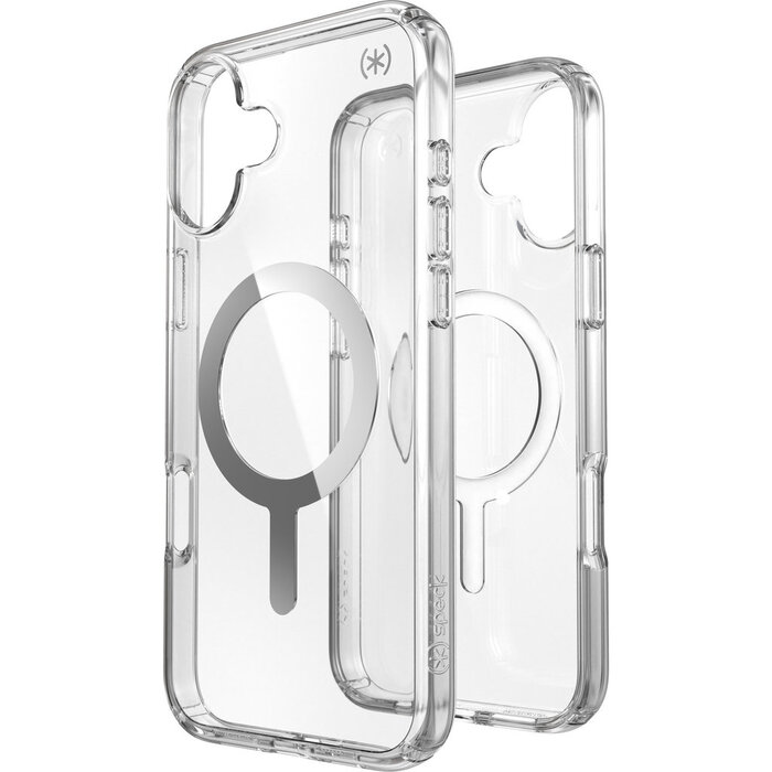 Speck Speck Presidio Perfect Clear MagSafe Hoesje voor Apple iPhone 16 Plus - Transparant