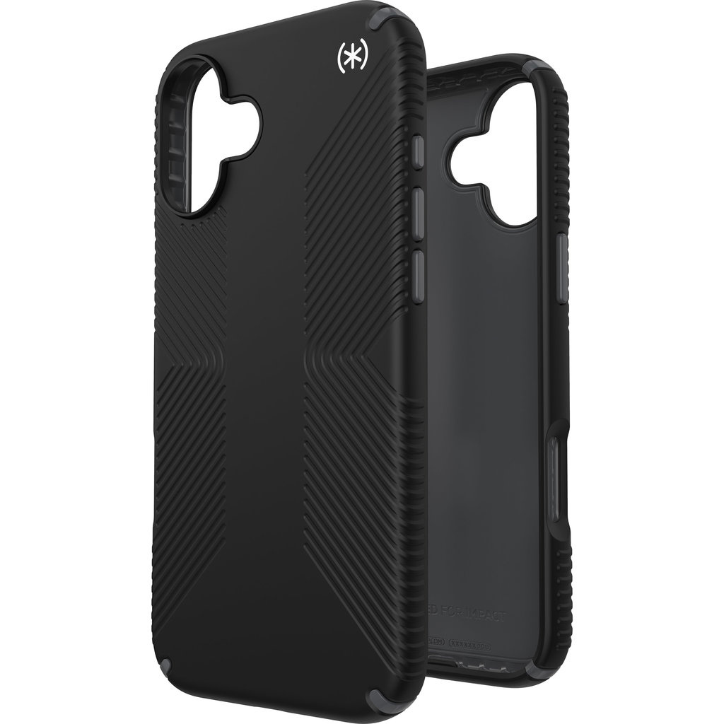 Speck Speck Presidio2 Grip Apple iPhone 16 Plus Black - with Microban