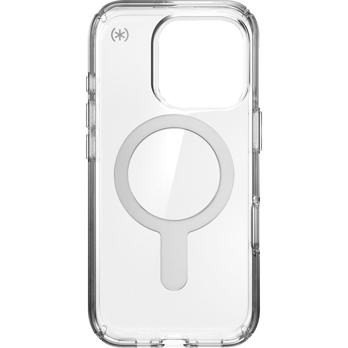 Speck Speck Presidio Perfect-Clear ClickLock Hoesje voor Apple iPhone 16 Pro - Transparant