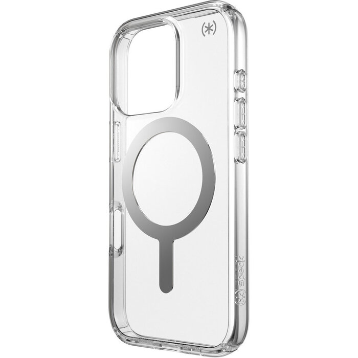 Speck Speck Presidio Perfect Clear + MagSafe Hoesje voor iPhone 16 Pro - Transparant