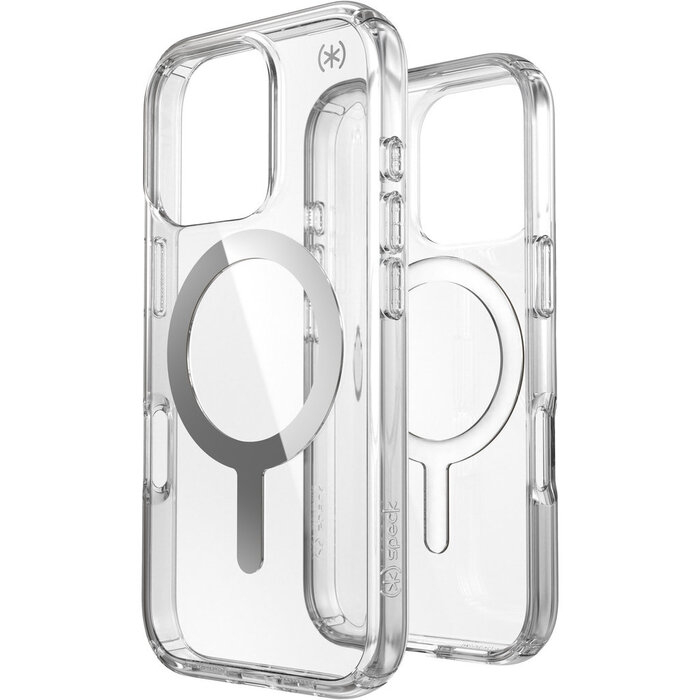 Speck Speck Presidio Perfect Clear + MagSafe Hoesje voor iPhone 16 Pro - Transparant