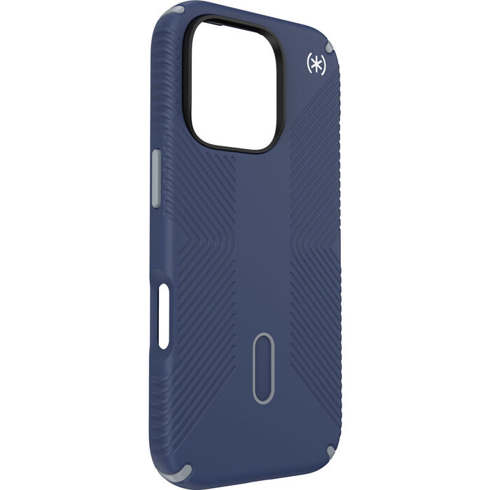 Speck Speck Presidio2 Grip iPhone 16 Pro Hoesje - Coastal Blue