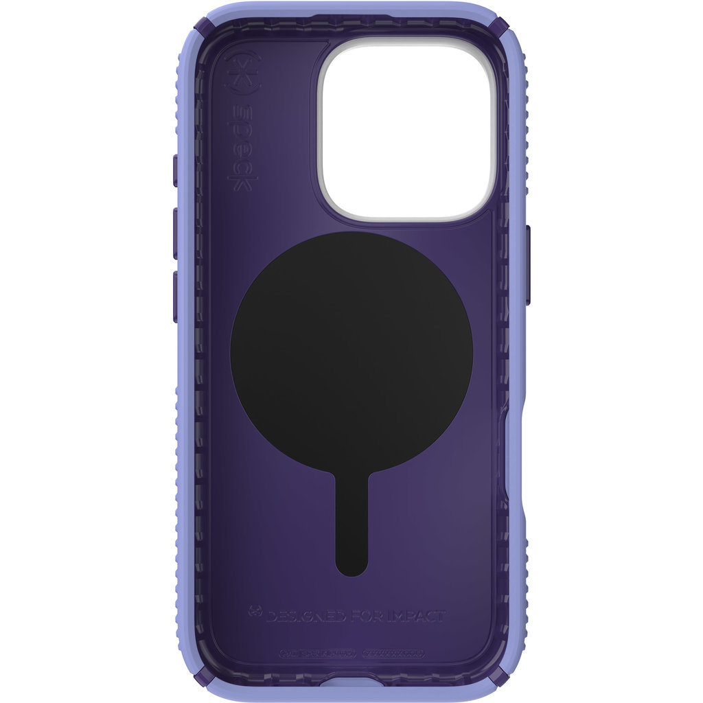 Speck Speck Presidio2 Grip MagSafe Hoesje iPhone 16 Pro - Future Lavender