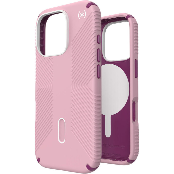 Speck Speck Presidio2 Grip + ClickLock Case iPhone 16 Pro - Wednesday Pink