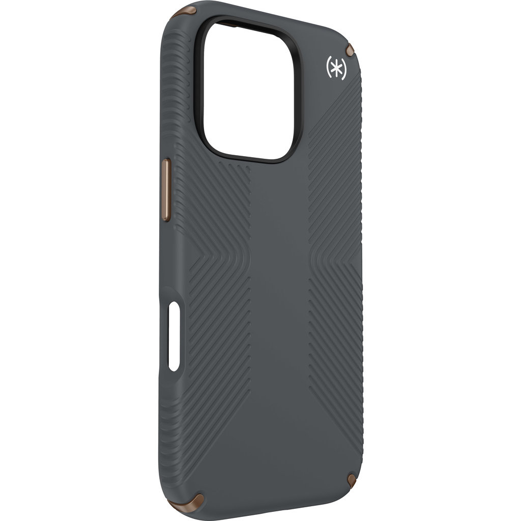 Speck Speck Presidio2 Grip Apple iPhone 16 Pro Charcoal Grey - with Microban