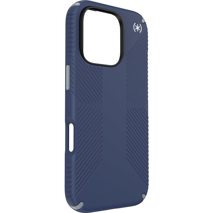 Speck Speck Presidio2 Grip Hoesje voor iPhone 16 Pro - Coastal Blue