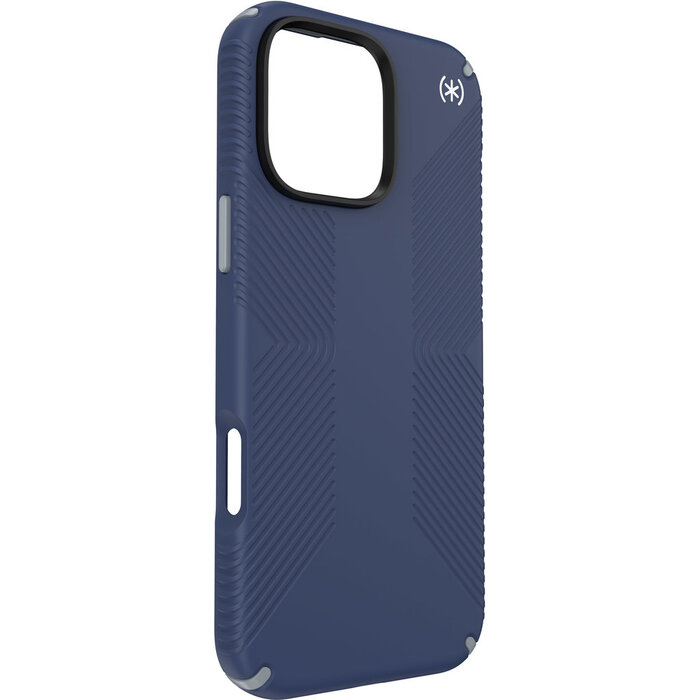 Speck Speck Presidio2 Grip Hoesje voor iPhone 16 Pro Max - Coastal Blue - met Microban