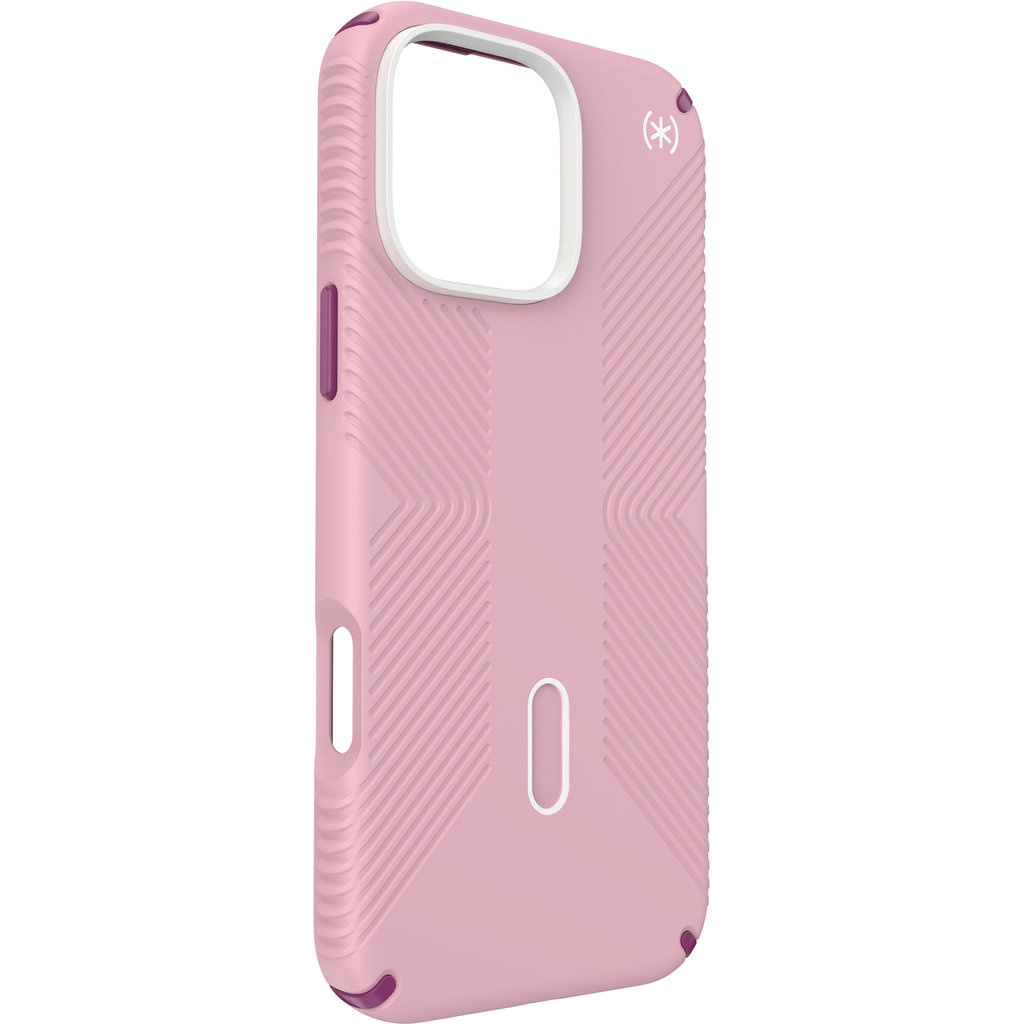 Speck Speck Presidio2 Grip iPhone 16 Pro Max Hoesje - Wednesday Pink