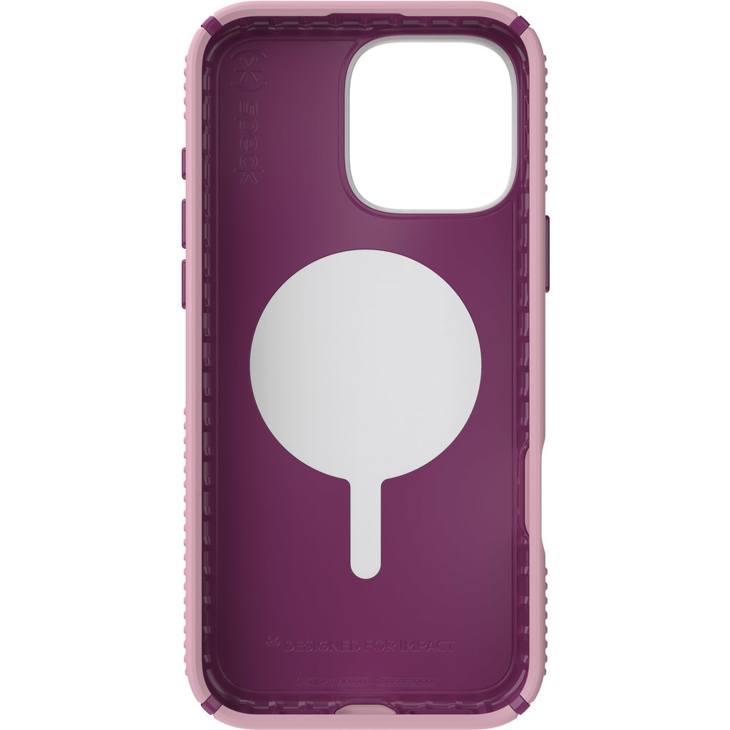 Speck Speck Presidio2 Grip iPhone 16 Pro Max Hoesje - Wednesday Pink