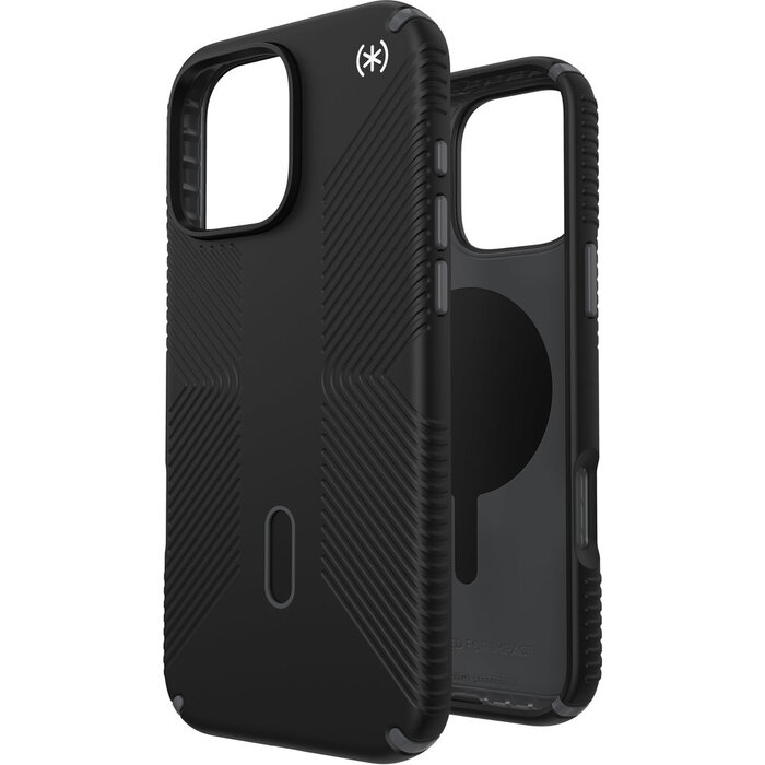 Speck Speck Presidio2 Grip + ClickLock Case Apple iPhone 16 Pro Max Zwart