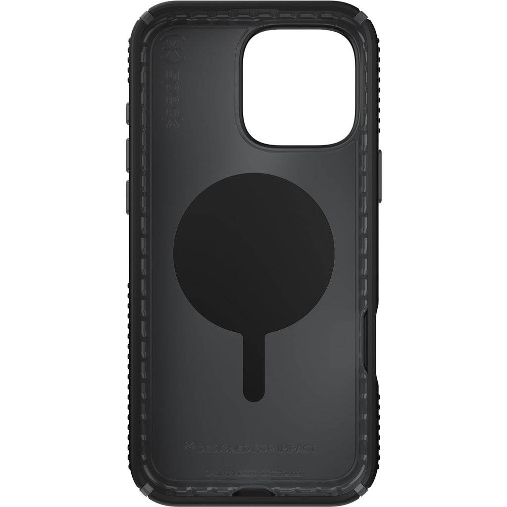 Speck Speck Presidio2 Grip + ClickLock Case Apple iPhone 16 Pro Max Zwart