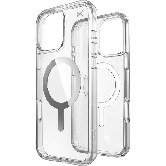 Speck Speck Presidio Perfect Clear + MagSafe Hoesje voor iPhone 16 Pro Max - Transparant