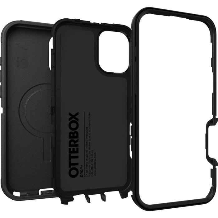 Otterbox OtterBox Defender MagSafe Series Case voor Apple iPhone 16 Plus - Zwart