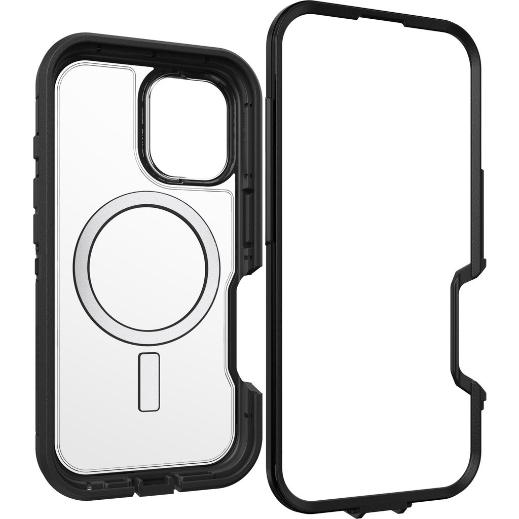 Otterbox OtterBox Defender XT Case voor iPhone 16 - Transparant & MagSafe