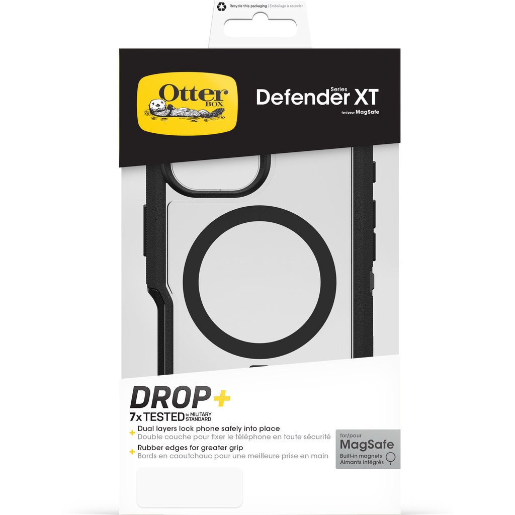 Otterbox OtterBox Defender XT Case voor iPhone 16 - Transparant & MagSafe