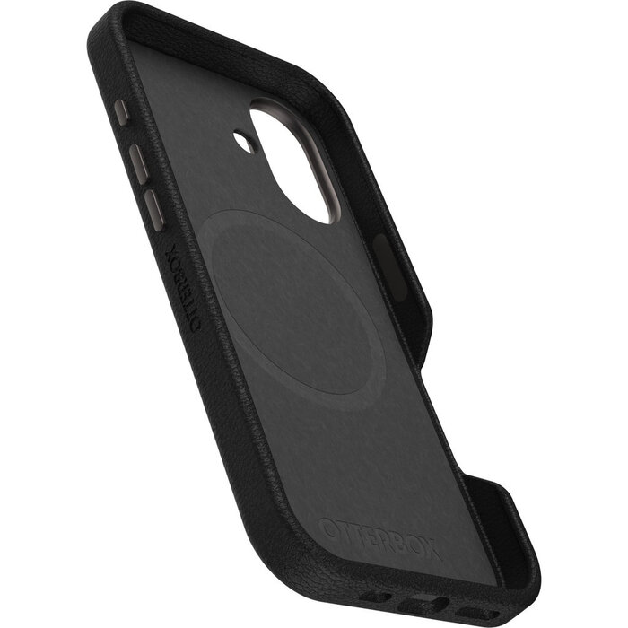 Otterbox OtterBox Symmetry Series Cactus Leather Case voor Apple iPhone 16 - Noir Ash