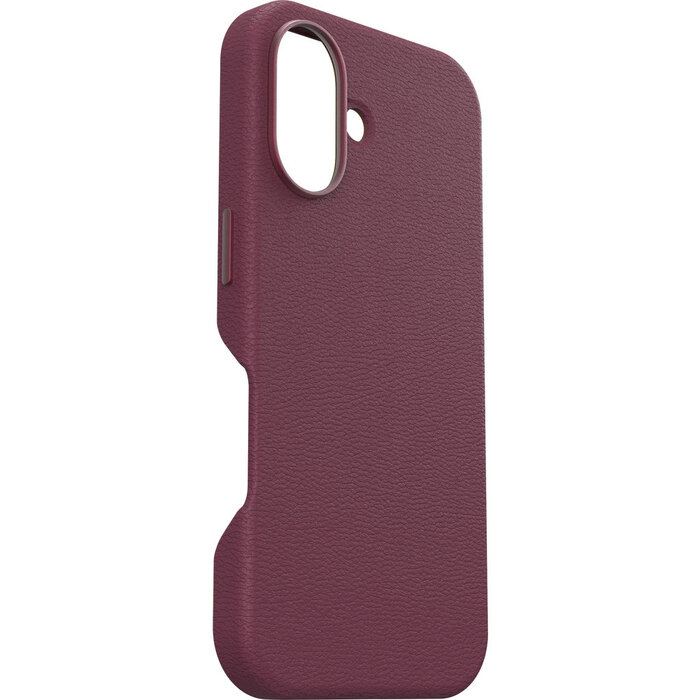 Otterbox OtterBox Symmetry Series Cactus Leather Case voor Apple iPhone 16 - Maroon Bells