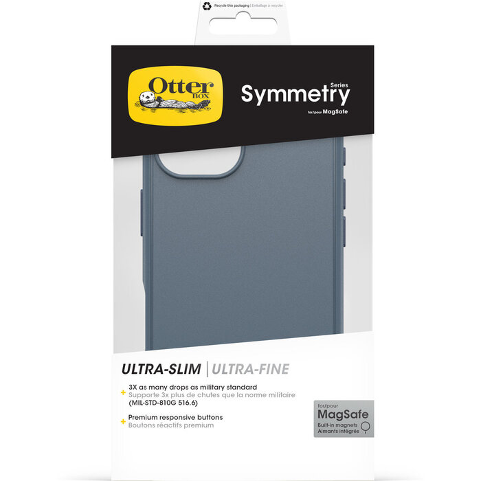 Otterbox OtterBox Symmetry Series MagSafe Hoesje voor Apple iPhone 16 - Bluetiful