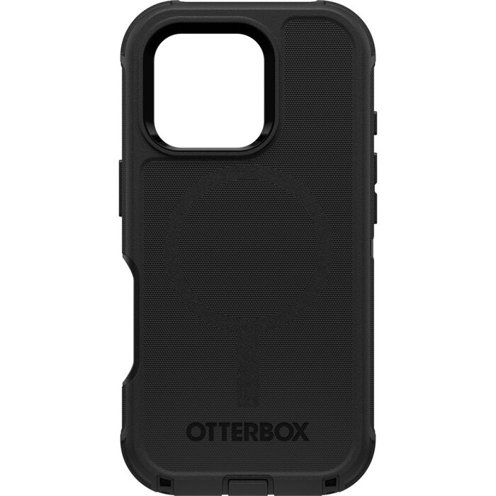 Otterbox OtterBox Defender MagSafe Case voor Apple iPhone 16 Pro - Zwart - Valbestendige Hoes