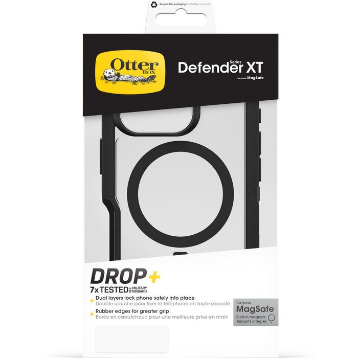 Otterbox OtterBox Defender XT Series Case voor Apple iPhone 16 Pro - Transparant