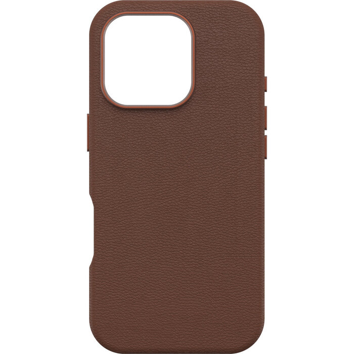 Otterbox OtterBox Symmetry Series Cactus Leather Case met MagSafe voor Apple iPhone 16 Pro - Rich Adobe