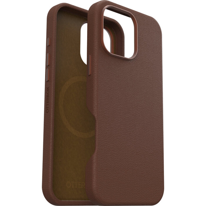 Otterbox OtterBox Symmetry Series Cactus Leather Case voor Apple iPhone 16 Pro Max - Rich Adobe