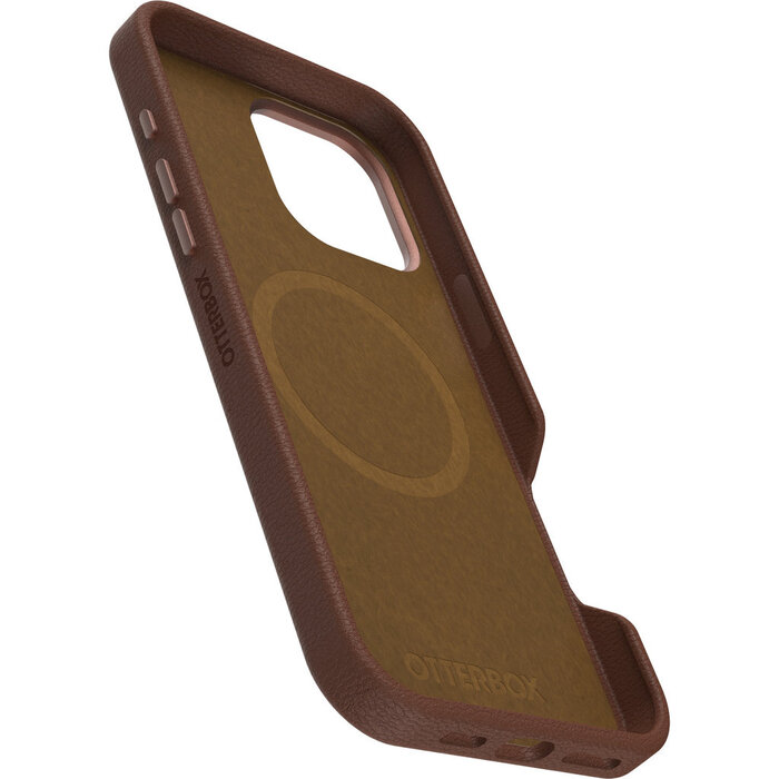 Otterbox OtterBox Symmetry Series Cactus Leather Case voor Apple iPhone 16 Pro Max - Rich Adobe