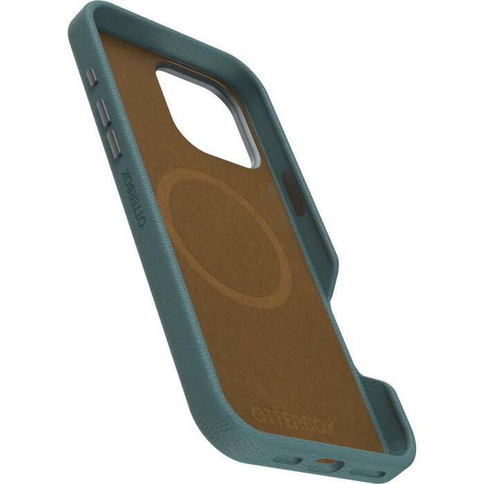 Otterbox OtterBox Symmetry Series Cactus Leather MagSafe Case voor iPhone 16 Pro Max - Juniper Sprig