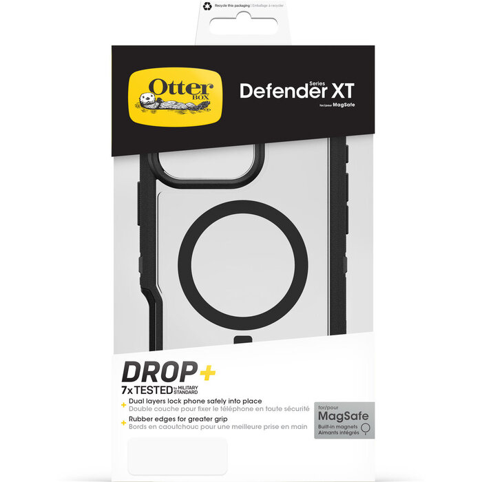 Otterbox OtterBox Defender XT Case iPhone 16 Pro Max - Transparant - MagSafe