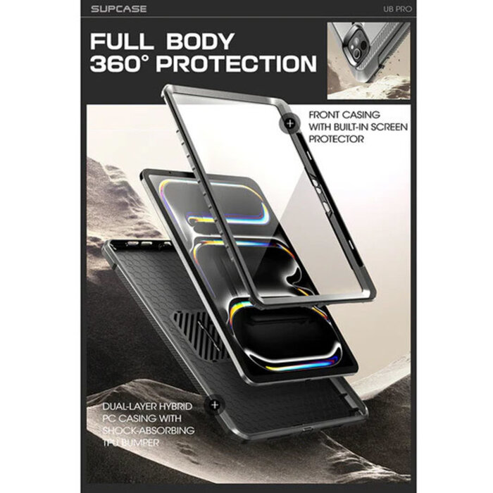 Supcase Supcase Unicorn Beetle Pro iPad Pro 11 (2024) Case - Zwart