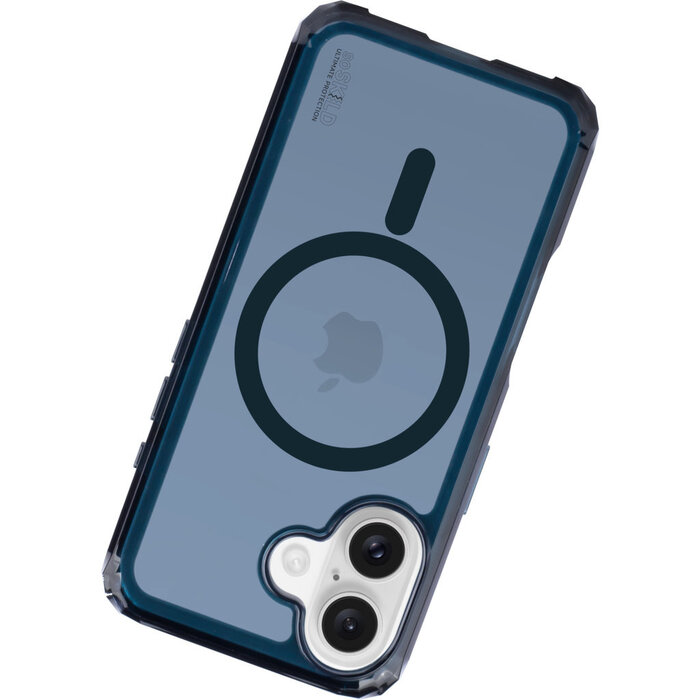 SoSkild SoSkild Defend Case voor Apple iPhone 16 - Magnetic Ring - Smokey Grey