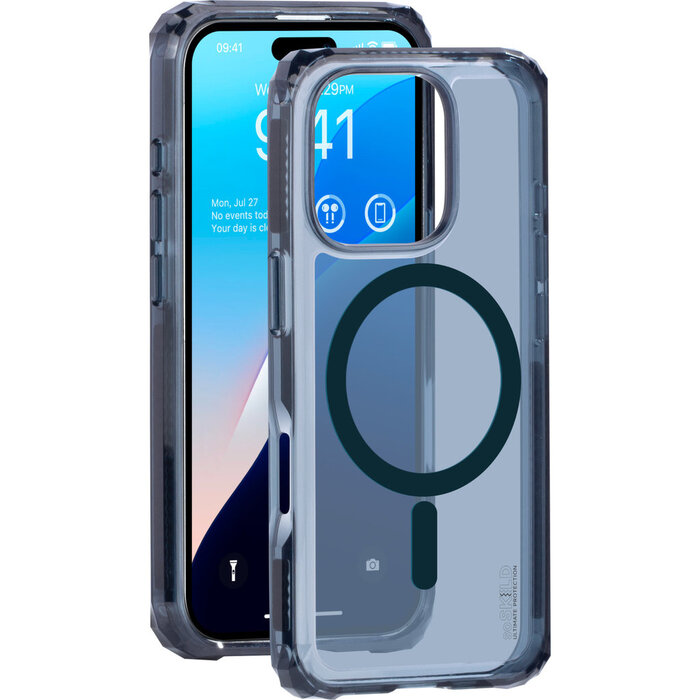 SoSkild SoSkild Defend Case voor Apple iPhone 16 Pro met MagSafe - Smokey Grey