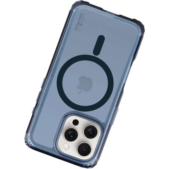 SoSkild SoSkild Apple iPhone 16 Pro Defend Case Magnetic Ring Smokey Grey