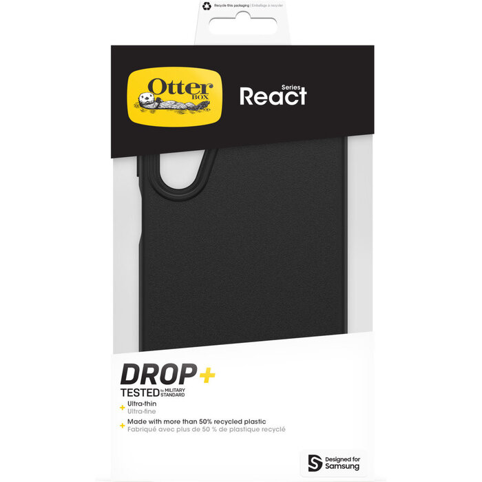 Otterbox OtterBox React Case voor Samsung Galaxy A16 - Schokbestendige Back Cover Zwart