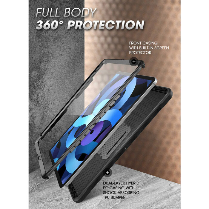 Supcase Supcase Unicorn Beetle Pro Rugged Case voor Apple iPad Mini 6 (2021) / 7 (2024) - Zwart