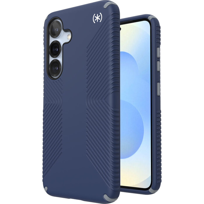 Speck Speck Presidio2 Grip + Magnet Case voor Samsung Galaxy S24/S25 - Coastal Blue - met Microban