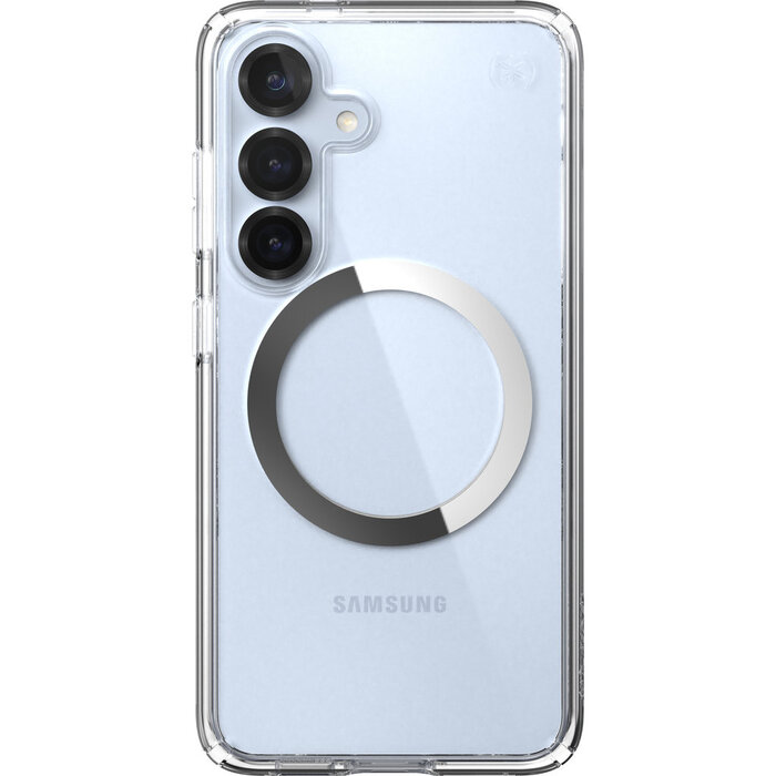 Speck Speck Presidio2 Clear + Magnet Case voor Samsung Galaxy S25/S24 - Transparant