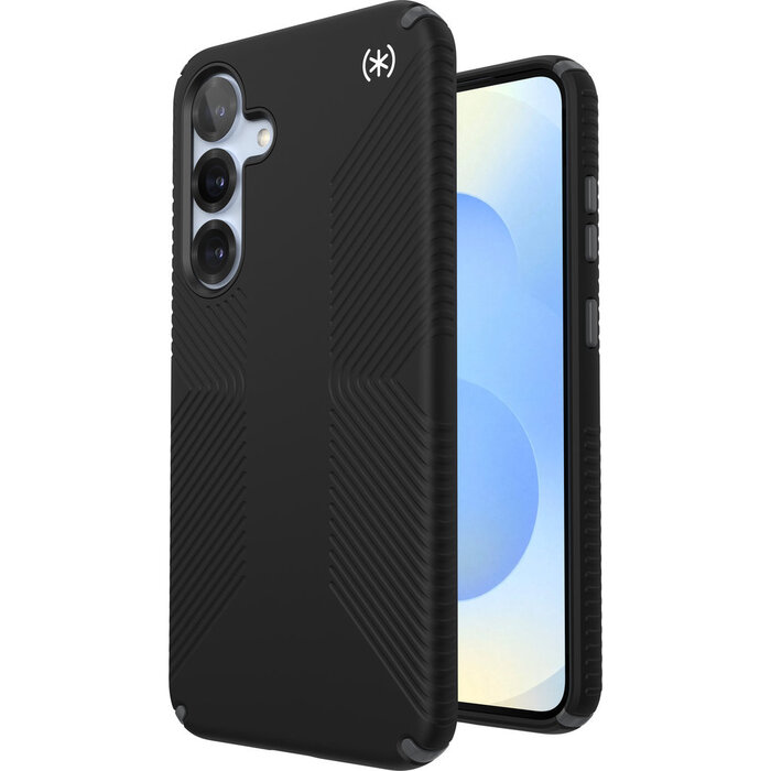 Speck Speck Presidio2 Grip Hoesje voor Samsung Galaxy S25 Plus - Zwart met Microban