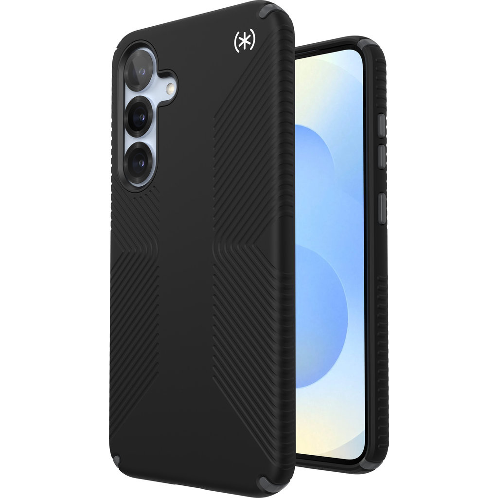 Speck Speck Presidio2 Grip Hoesje voor Samsung Galaxy S25 Plus - Zwart met Microban
