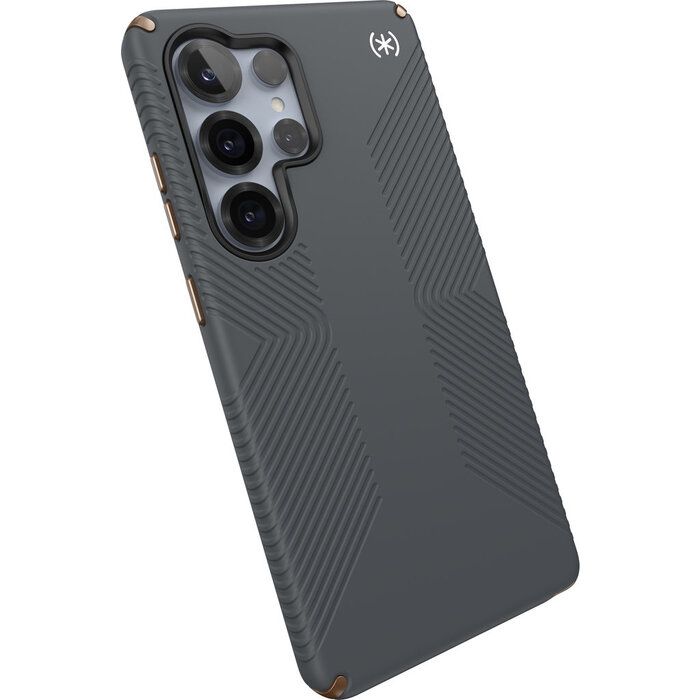 Speck Speck Presidio2 Grip + Magnet Case voor Samsung Galaxy S25 Ultra - Charcoal Grey
