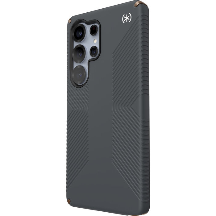 Speck Speck Presidio2 Grip + Magnet Case voor Samsung Galaxy S25 Ultra - Charcoal Grey