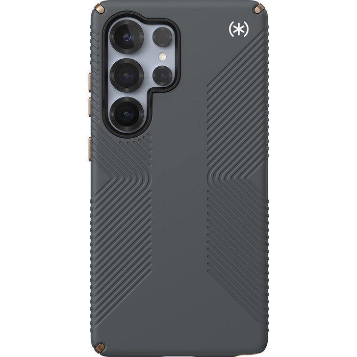 Speck Speck Presidio2 Grip + Magnet Case voor Samsung Galaxy S25 Ultra - Charcoal Grey