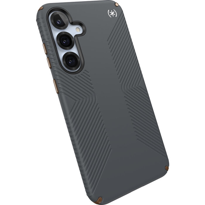 Speck Speck Presidio2 Grip + Magnet Samsung Galaxy S25 Plus Charcoal Grey - with Microban