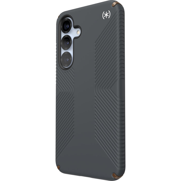 Speck Speck Presidio2 Grip + Magnet Samsung Galaxy S25 Plus Charcoal Grey - with Microban
