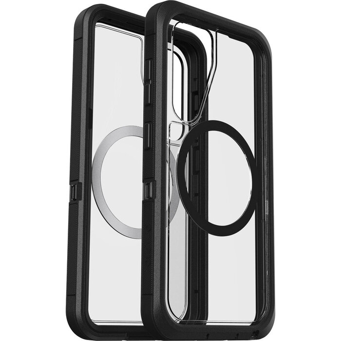 Otterbox OtterBox Defender XT MagSafe Case voor Samsung Galaxy S25 - Clear/Black - Valbescherming