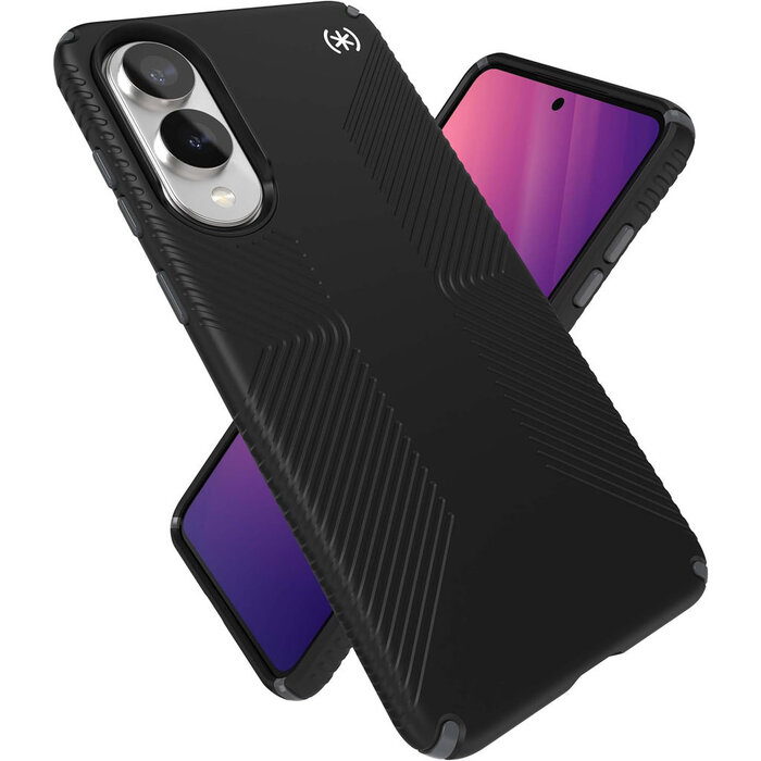 Speck Speck Presidio2 Grip MagSafe Hoesje Samsung Galaxy S25 Edge Zwart