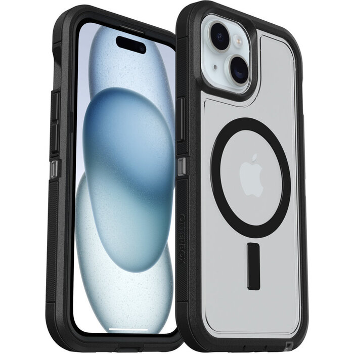 Otterbox OtterBox Defender XT Case voor iPhone 13, 14, 15, 16e, 17e - MagSafe - Clear/Black