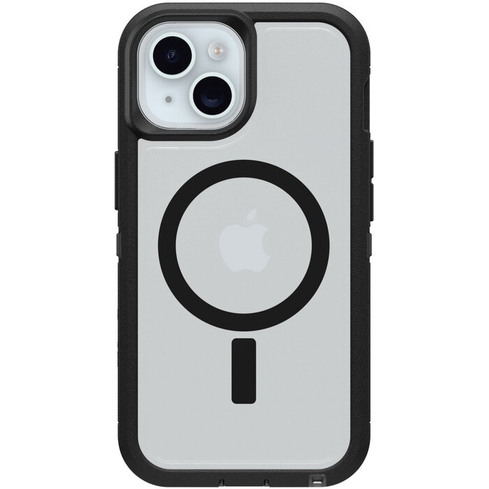 Otterbox OtterBox Defender XT Case voor iPhone 13, 14, 15, 16e, 17e - MagSafe - Clear/Black