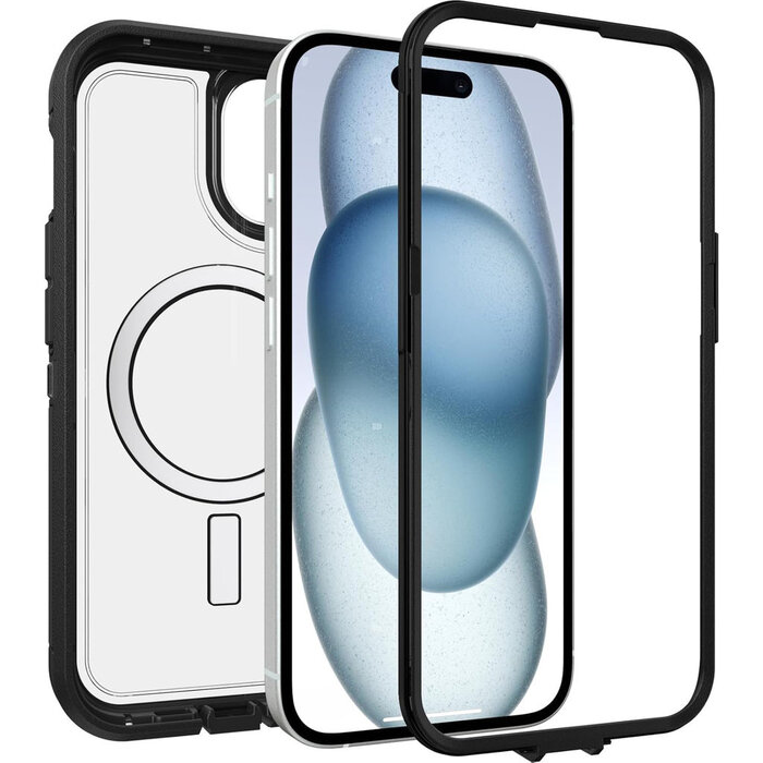Otterbox OtterBox Defender XT Case voor iPhone 13, 14, 15, 16e, 17e - MagSafe - Clear/Black